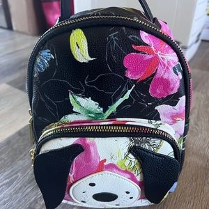Betsy Johnson NEW NWT dog mini backpack